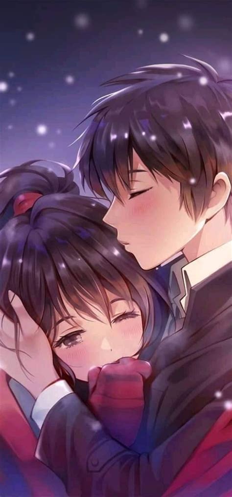 anime kiss photo|More.